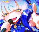 インパクト⭕️なイラストを描きます 繊細なのにド派手なビビット！？唯一無二を求めるアナタへ イメージ1