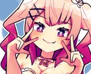 かわいいイラスト、お描きします ポーズや表情の指定もおまかせも可能です！ イメージ10