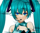 歌ってみたなどのMVイラストを描きます 歌い手さんVTuberさん必見！立ち絵もお任せ下さい！ イメージ3