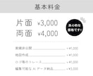 ミニマル・シンプルな名刺をお届けします ７月末まで特別価格でご提供中！お気軽に見積相談ください。 イメージ2