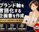 ブランド企画書・スタイルガイド作成｜戦略付きます EC ブランドの方向性を整理。プレゼン資料としても使える イメージ1