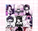 キラキラふわふわの女の子描きます アイドル、コンカフェ、YouTuber大歓迎♥ イメージ9