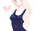 あなたの創作キャラの女の子♡描きます アイコンや壁紙に セクシーで可愛いイラスト イメージ5