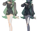 立ち絵イラスト描きます 要望に合わせた立ち絵イラストを描きます イメージ4