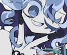 個性強！カートゥーン風イラスト制作いたします 等身〜SD、グッズ絵など幅広く対応いたします◎ イメージ2