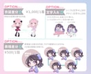 商用利用OK!かわいいミニキャライラスト描きます 表情差分や動画内イラスト、サムネやヘッダー作成も対応できます イメージ4
