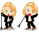 オリジナルキャラクター・デザイン・ロゴを作成します POPで印象にのこるイラストを作成します。 イメージ10