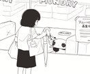 似顔絵1枚最短で即日納品します 似顔絵イラスト、SNSアイコンなどご相談下さい！ イメージ4