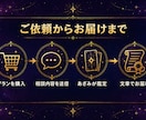 タロット7枚で悩みの原因から今後まで読み解きます 本気の悩み、持ってきなさい。七枚でまるごと読むわ イメージ4