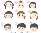 ほんわかかわいいタッチのアイコン描きます ブログやSNSのアイコンを探している方へ☆ イメージ3