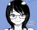 漫画風モノクロ・単色カラー★SNSアイコン描きます SNS用・推し活アカウント用に◎上品でかわいくおしゃれに演出 イメージ9