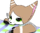 １枚絵PNGイラストの販売をします あなたの子(ケモノ)キャラクターを描きます イメージ4