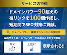 店舗集客専門で100キーワードで被リンク対策します 小予算で競合の少ないロングテールキーワード関連キーワード対策 イメージ2