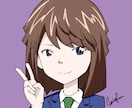 〇〇風の似顔絵、キャラ描きます サンプルにないものもご相談ください。 イメージ2