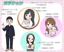 10名様限定1000円off！26点作成します リニューアルオープンセール！ほんのり本人寄せアイコン◎ イメージ9