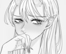 ダークなキャラクター・雰囲気のアイコン描きます いわゆる人外ちゃんが得意です。要望があれば人も描きます！ イメージ2