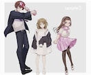 立ち絵・アイコン等描きます 自分のキャラクター立ち絵が必要な時にどうぞ イメージ2