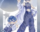 可愛い立ち絵とミニキャラを描きます 背景は指定もお任せも大丈夫です イメージ2