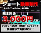 迅速・親切・丁寧に！YouTube動画編集します 希望を叶えてイメージをカタチに！ イメージ2