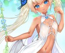 女性キャラの一枚絵を描きます 理想を形にするお手伝いをします。 イメージ3