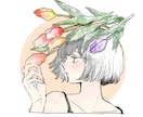 綺麗系から可愛い系まで！アイコン作成します あなたの好みにマッチしたイメージ通りのアイコンを描きます！ イメージ7