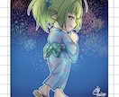 最短15日★ポップなミニキャラSDお描きします 動画のワンポイントや、グッズ製作のお手伝いいたします★ イメージ9
