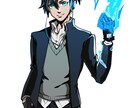 キャラクター立ち絵描きます TRPGのキャラクターやゲームの登場人物など！ イメージ8