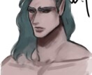 厚塗りでお客様好みのイケメンを描きます 顔から腰辺りまでのイケメンを描きます！筋肉描くのが得意です。 イメージ1