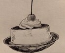 お料理のイラスト描きます お店のメニューやPR・POPに、ペン画のお洒落な雰囲気を！ イメージ5