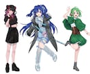 安価で立ち絵制作します 全身立ち絵が3,000円から！ イメージ6