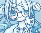 SNS用のアイコンイラストを作成します あなたイメージをそのままイラストに！ イメージ1