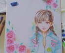 制服イラストお描きします 卒業や引退の記念に、既製品にはない思い出を込めて！ イメージ1