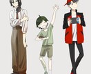 人物や動物、人外等の立ち絵を描きます TRPGや配信の立ち絵、素材等としてご利用ください。 イメージ5