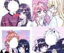 夢絵やコテ同、ペアアイコンをお描きします ゲーム風のドット絵をお描きします。納品数50以上。 イメージ1