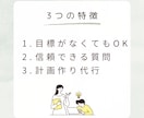 習慣化コーチング-1ヶ月習慣づくりをサポートします 元公務員の傾聴スキル×多数の書籍から質問厳選×計画作成代行 イメージ2