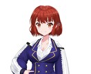 美少女キャラ（デザインある前提）で立ち絵制作します デザイン資料がある女の子キャラ限定で立ち絵にします！ イメージ1