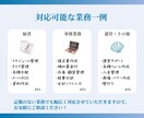 1ヶ月お任せ◎ 秘書業務・事務など幅広く対応します 「あれっ、忘れてた」をゼロに！ イメージ3
