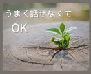 あなたの言葉を受け止めます ～モヤモヤする気持ちを話すことでちょこっとラクに～ イメージ4