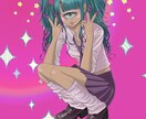 女の子のイラスト・アイコン描きます 可愛いだけじゃない、少し毒気のあるイラストをお届け! イメージ2