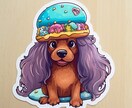 かわいいイラスト制作します 印刷したらステッカーにもなるイラストを作成してます イメージ6
