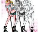 限定価格!!立ち絵イラスト制作します ポップでキャッチーな立ち絵ならおまかせください!! イメージ2