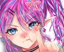 SNS等のアイコンイラストを描きます アニメ塗り、厚塗りで可愛い、カッコいいイラストを描きます！ イメージ1