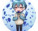商用利用込！！ちびキャラ全身イラスト制作します 華やかな色彩で、グッズ映え/配信映え/画面映えします！ イメージ9