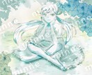 完成品のちょっとしたイラストを販売しています 新作追加！春の来る前/オリジナルのキレイな完成品イラスト イメージ3