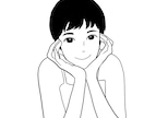 シンプルでオシャレ★韓国風イラストお描きします SNSアイコンやプラグ、プレゼントにも◎商用利用可能！ イメージ4