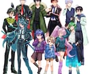 ご希望の立ち絵制作します TRPGや動画、配信活動で使用可能な立ち絵を制作します！ イメージ6