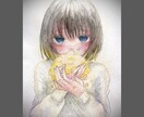 アナログで水彩イラスト描きます かわいいほわほわ水彩や闇を感じるイラスト！プレゼント用にも！ イメージ9