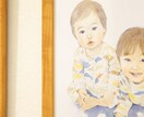 水彩で大切な記念の絵を描きます ウェルカムボードや贈り物に最適です！ イメージ2