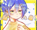 キラキラしたキャラクターイラストを描きます ポップで可愛らしいイラスト。アイコンや配信のサムネに。 イメージ5