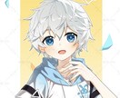 キラキラ✨イラストを描きます あなた用のアイコン/半身/全身イラスト！気軽に相談ください イメージ5